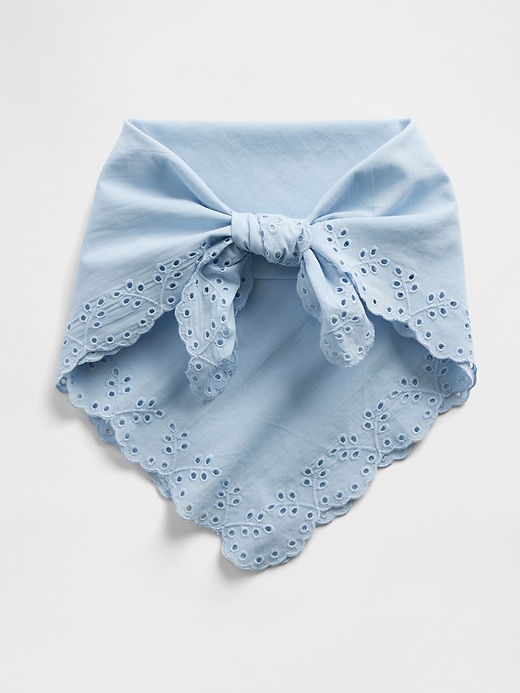 Eyelet Bandana Scarf