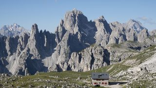 how to charge phones while camping: Rifugio Lagazuoi