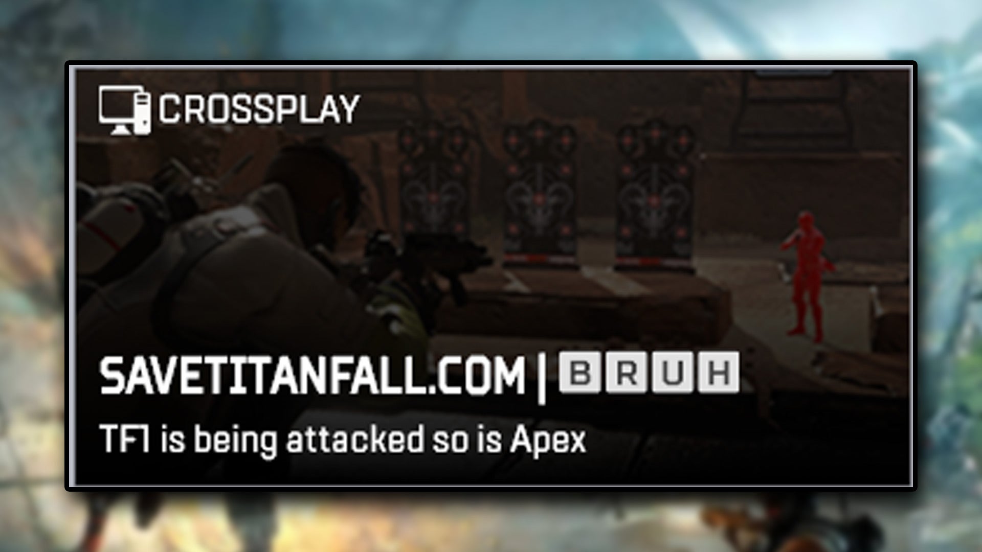 Apex Legends Hacked To Protest Titanfall Server Hacks Pc Gamer