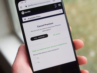 Canceling Spotify Premium