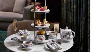 Bulgari Hotel afternoon tea, one of the best in london