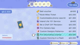 Getting the Pro Decorating License in Animal Crossing: New Horizons