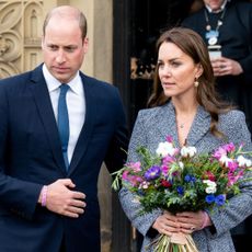 The Duke and Duchess of Cambridge attend the Official Opening of the Glade of Light Memorial 