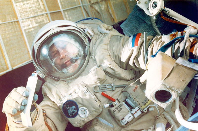 Cosmonaut Alexander Serebrov