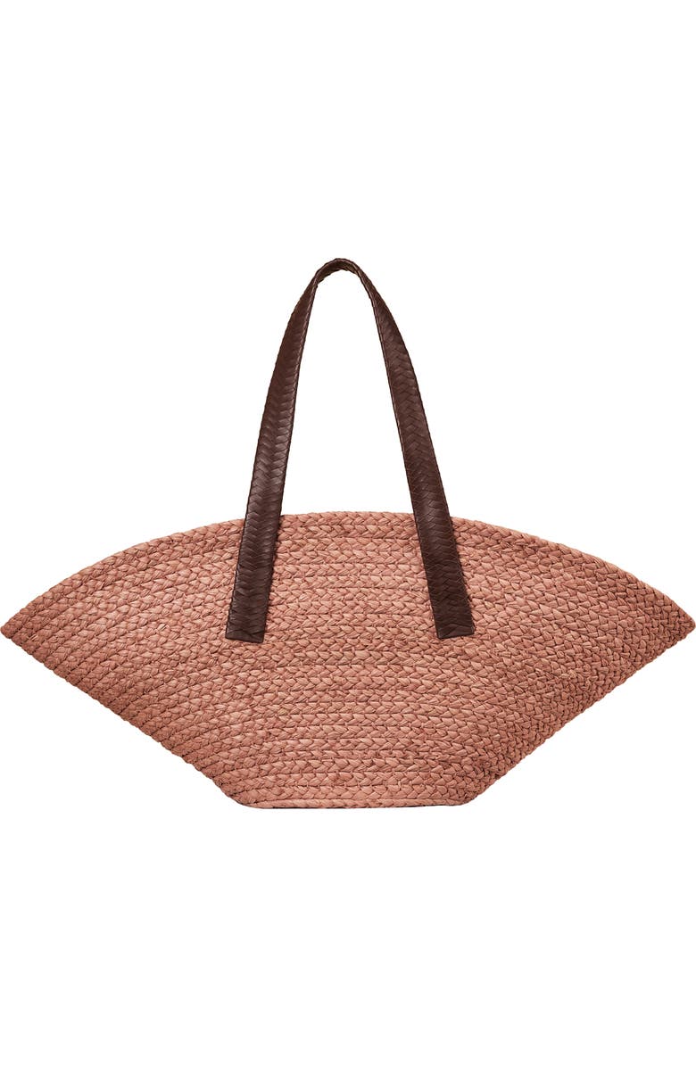 Large Raffia Taco Tote