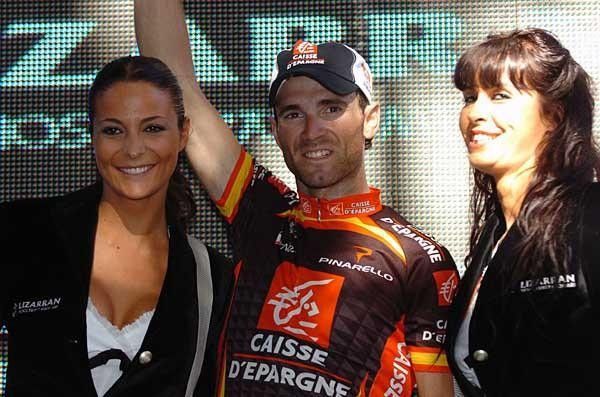 Valverde on the podium