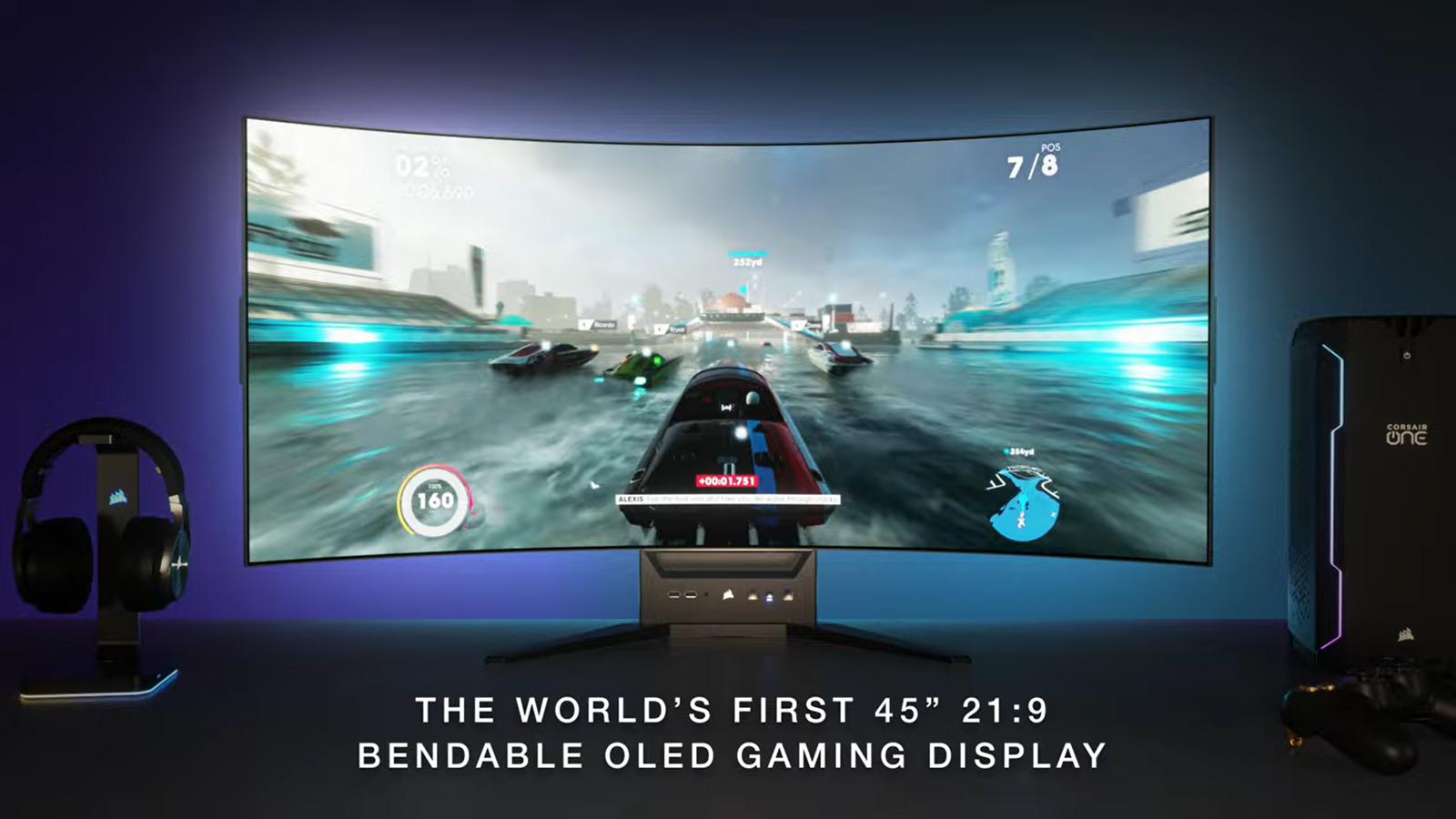 Corsair Xeneon Flex monitor
