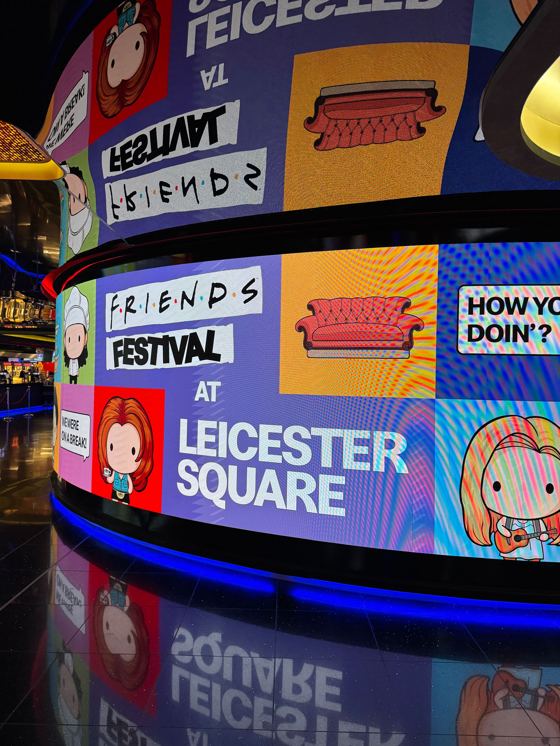 Wonderhatch McDonald's x Friends collab in Leicester Square