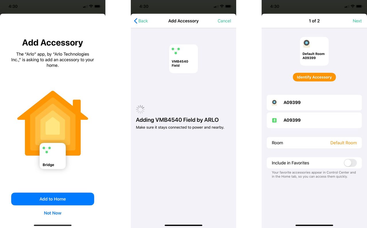 Arlo Pro 3 HomeKit Setup