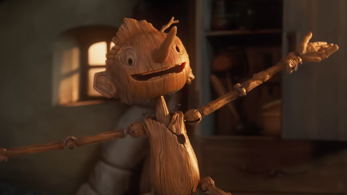 Guillermo del Toro's Pinocchio trailer shows Tilda Swinton blue fairy