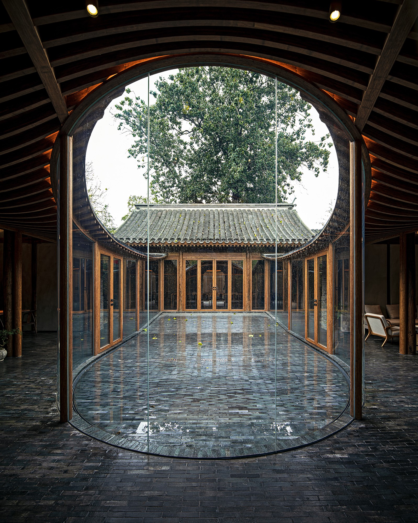 Qishe courtyard china entrance