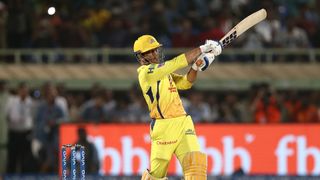 MS Dhoni of Chennai Super Kings in the 2019 IPL