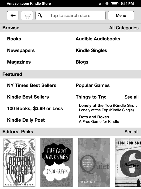 Kindle Touch