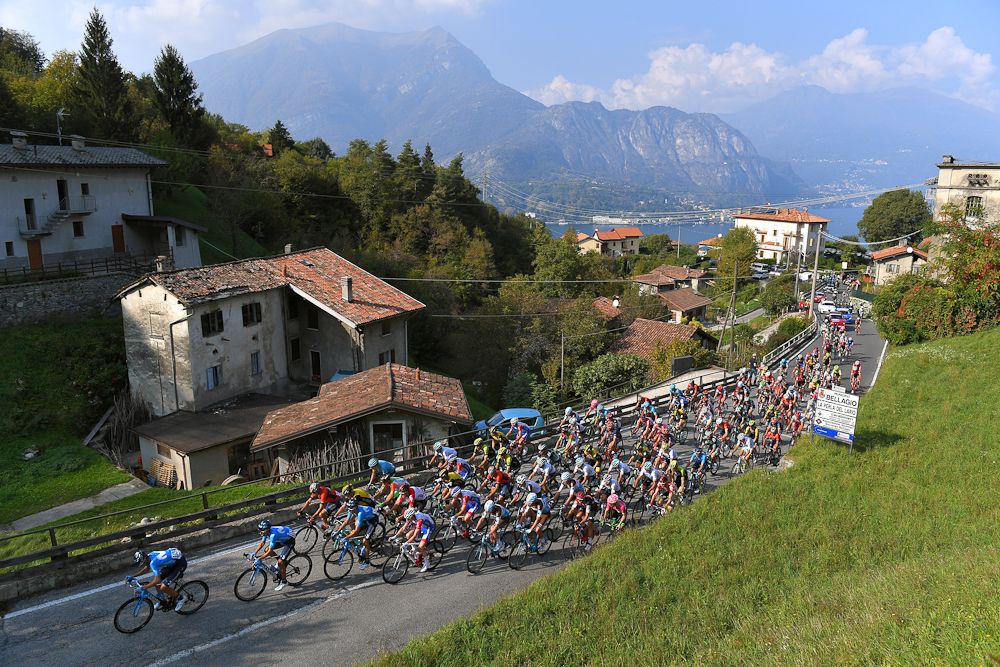 Scenery along the route of Il Lombardia