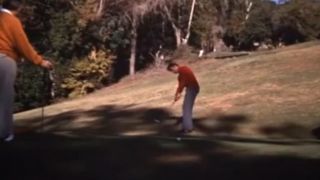 A scene on a golf course in Enter The Dragon