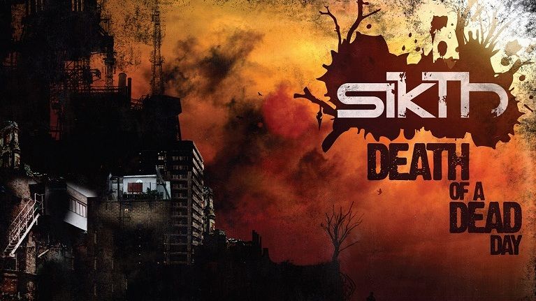 sikth death of a dead day album signed