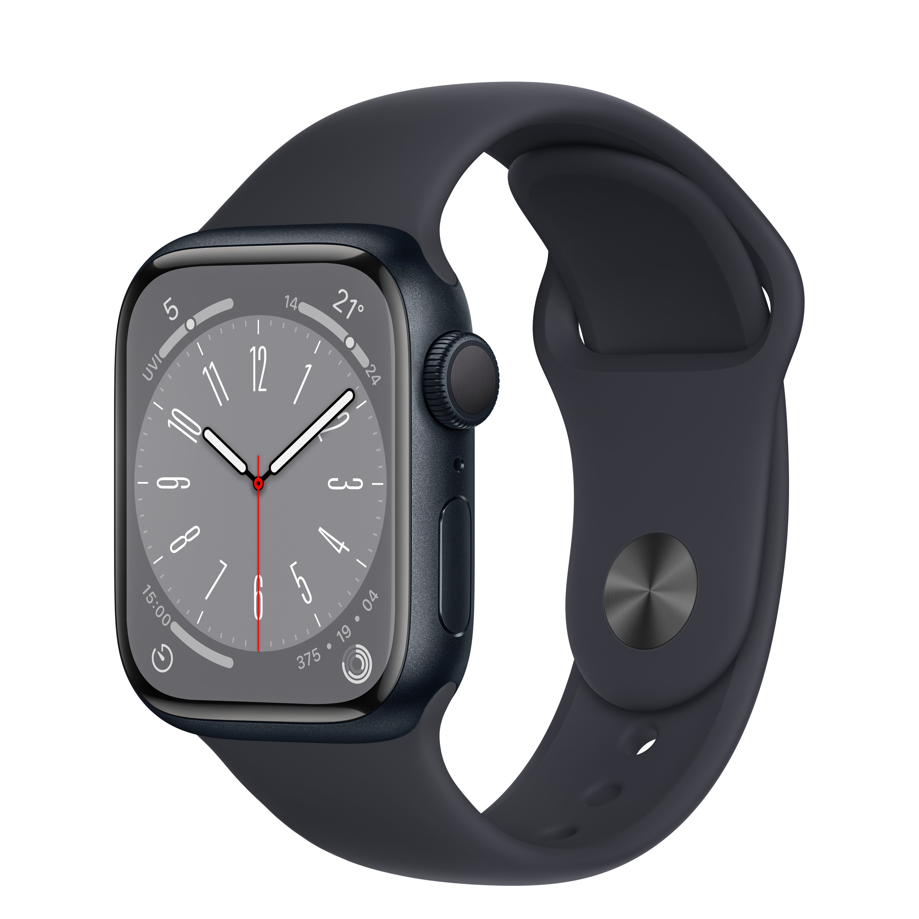 Apple Watch Series 8 в черном цвете