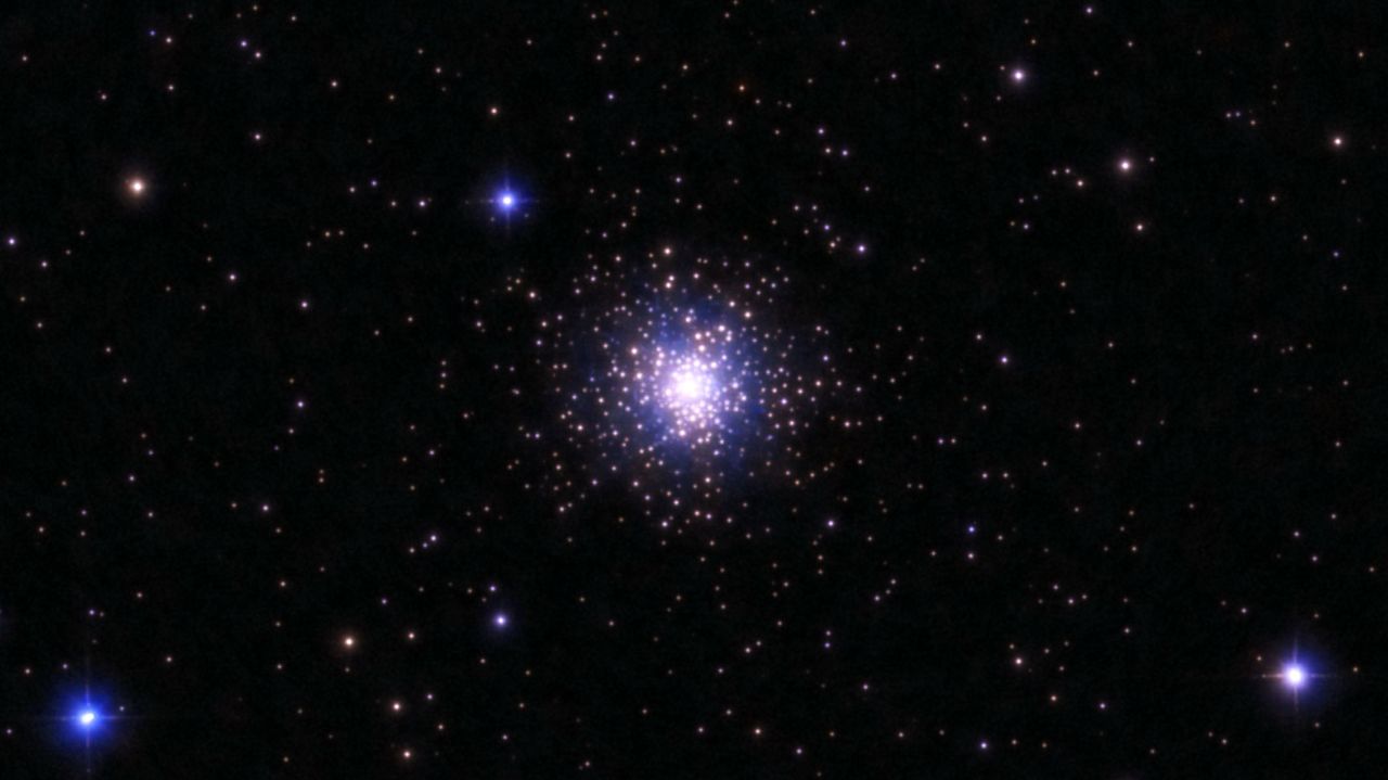The Great Pegasus Globular Cluster (M15) as imaged from a Unistellar Odyssey Pro.