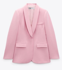 Blazer with a Tuxedo Collar, $98.90/ £79.99 | Zara