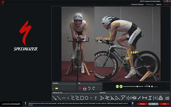 Although his time trial position is higher than before (as indicated by the yellow line), it is expected that he will be faster. He was previously too low to have been putting out full power.