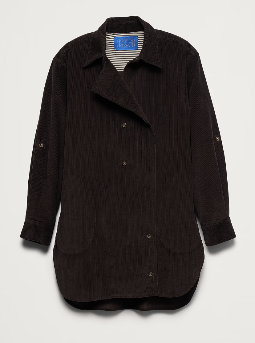 Banana Republic, Banana Republic X La Ligne the Cotton Corduroy Shirt