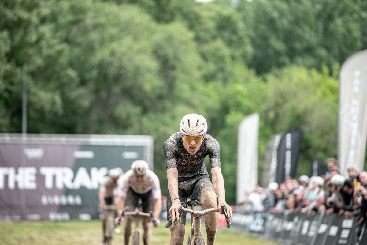The men's sprint at The Traka 200