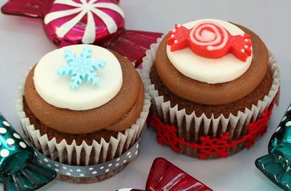 Peppermint cupcakes