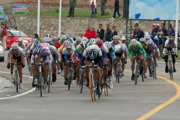 The sprint winds up in Bird Island.