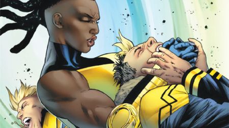 Frenzy and the other mutants fight in X-Factor #6.