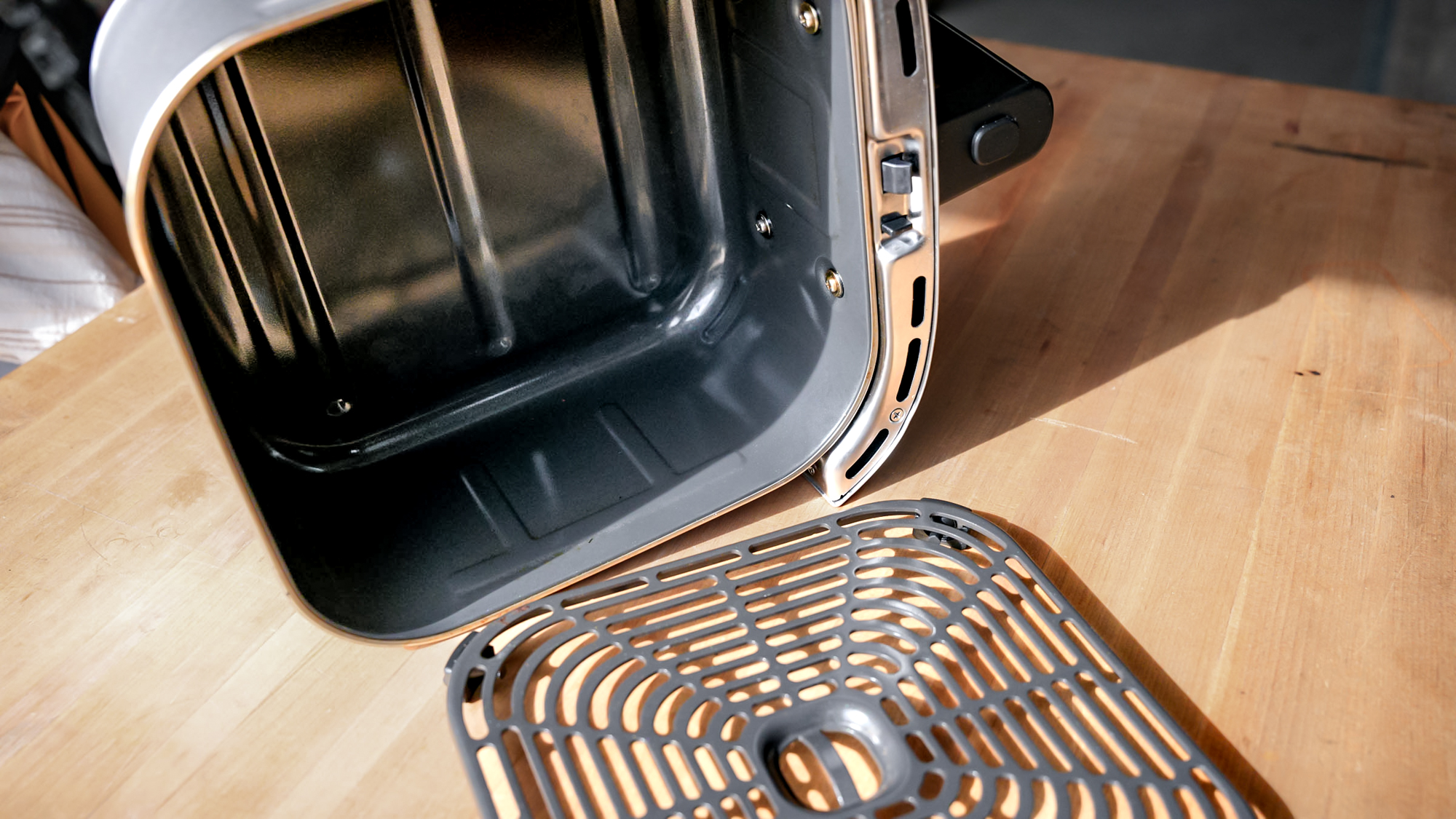 Cosori Iconic Air Fryer in a kitchen
