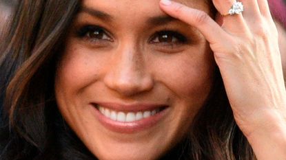 Meghan Markle and her engagement ring