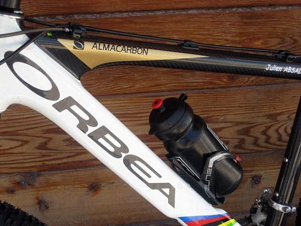 Olympic gold and rainbow stripes are all that's custom-tailored to Absalon's Alma.