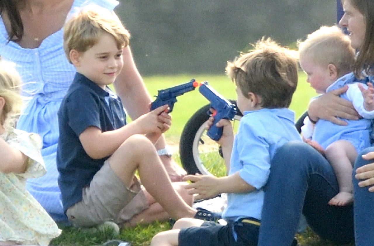 prince george toy gun