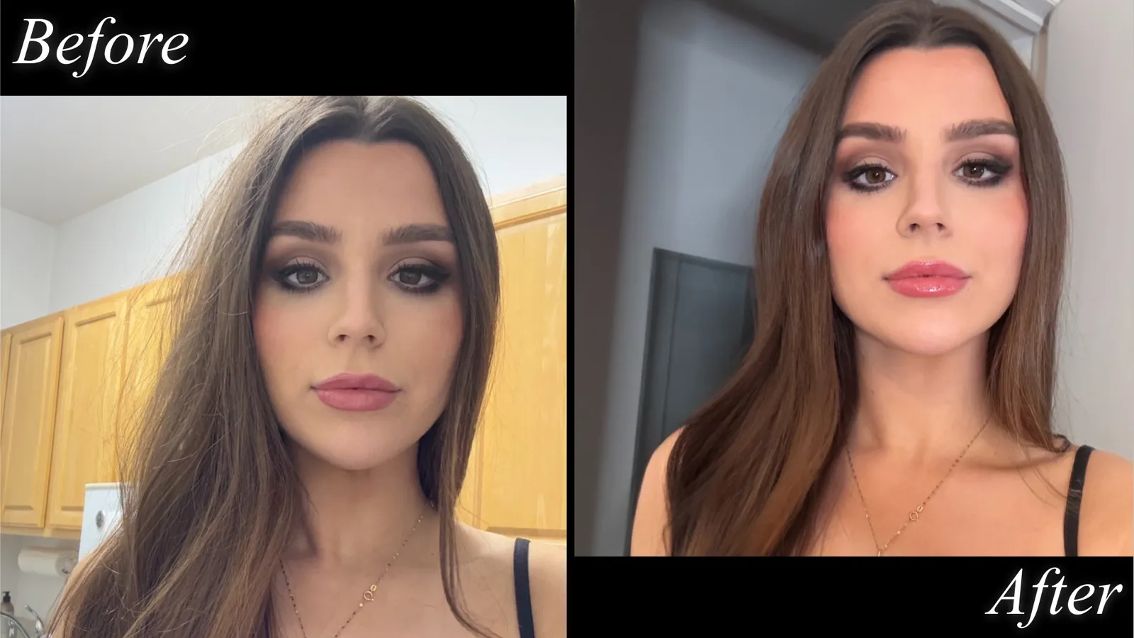 Siena Gagliano tests the La Bonne Brosse brush