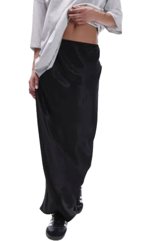 Topshop Satin Maxi Skirt (Was $55) 