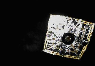 World's First Solar Sail Photographed in Deep Space