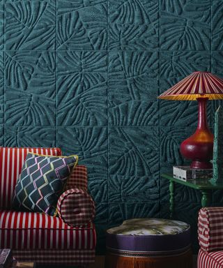 Upholstered walls trend