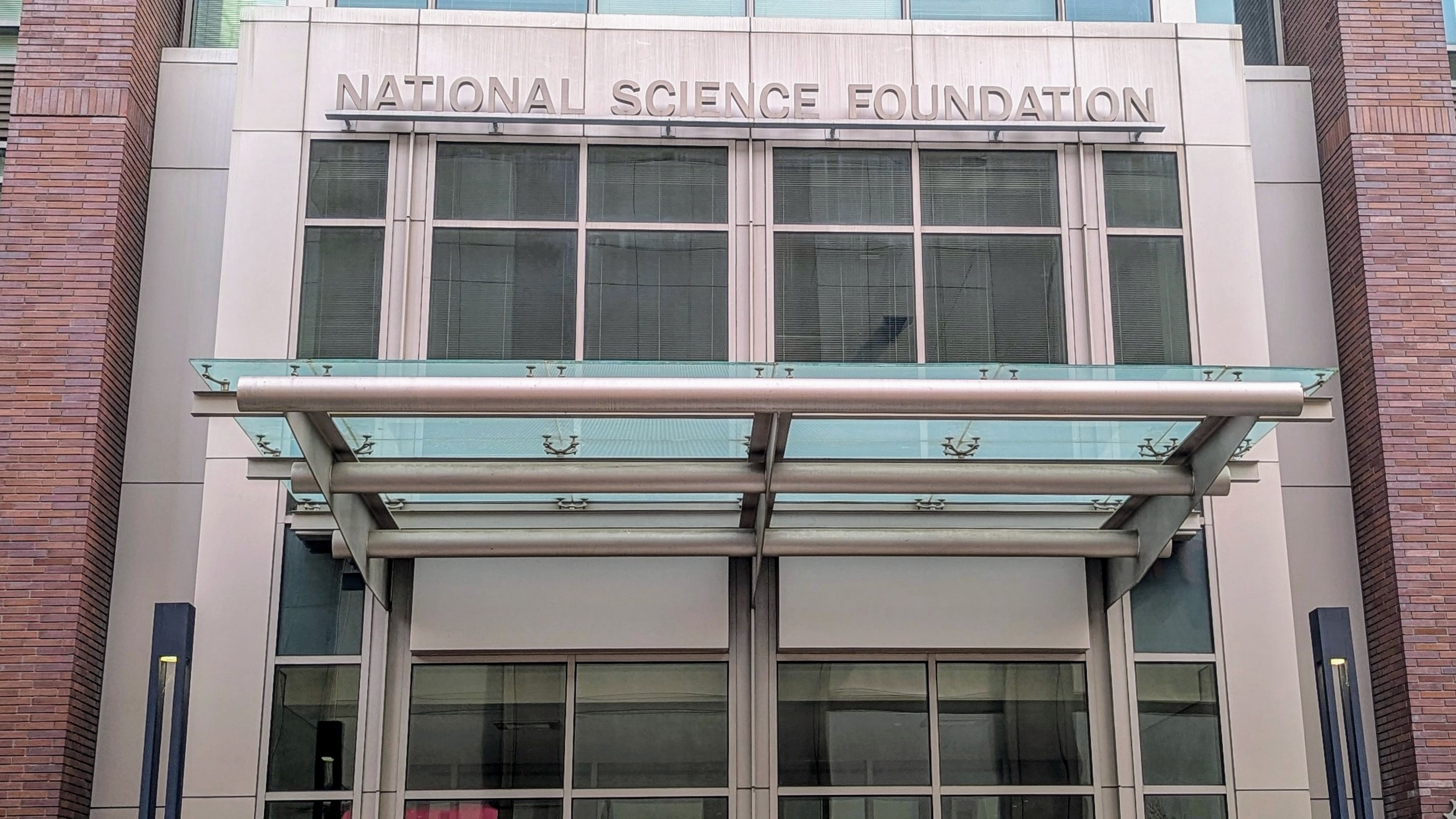 The doorway to the national science foundation building