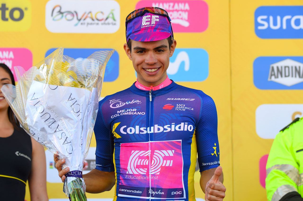 Tour Colombia 2020 3rd Edition 2nd Stage Paipa Duitama 1524 km 12022020 Sergio Higuita COL EF Pro Cycling photo Dario BelingheriBettiniPhoto2020