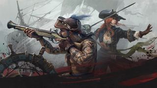 Windrose key art - two pirates 