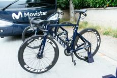 New bike spotted at the Dauphine