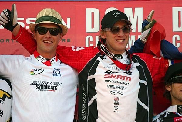 Greg Minnaar and Steve Peat (Santa Cruz Syndicate)