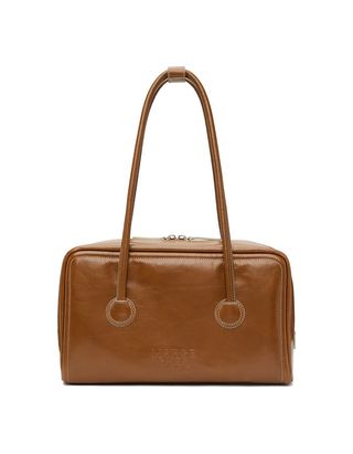 Brown Soft Boston Crinkle Bag