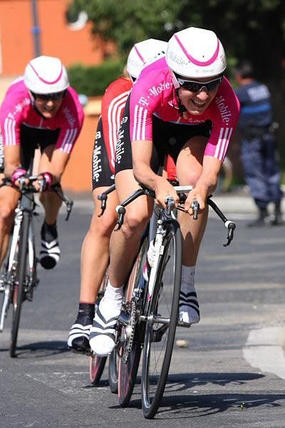 Judith Arndt leads T-Mobile