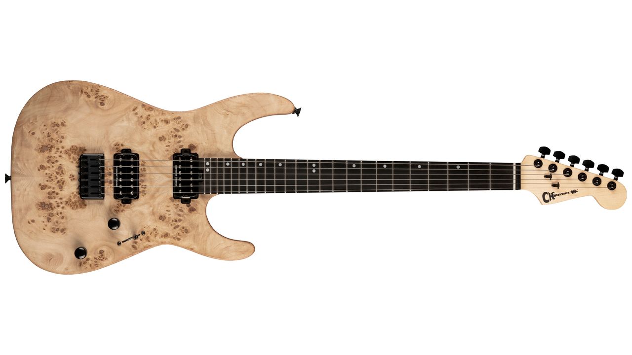 Charvel Pro-Mod DK24 HH HT E Mahogany with Poplar Burl