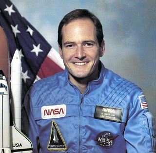 NASA portrait of space shuttle astronaut G. David Low.