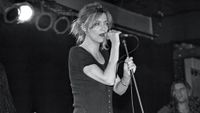 Singer Sass Jordan is shown performing on stage during a &ldquo;live" concert appearance on May 8, 1994 in New Britain, Connecticut. 