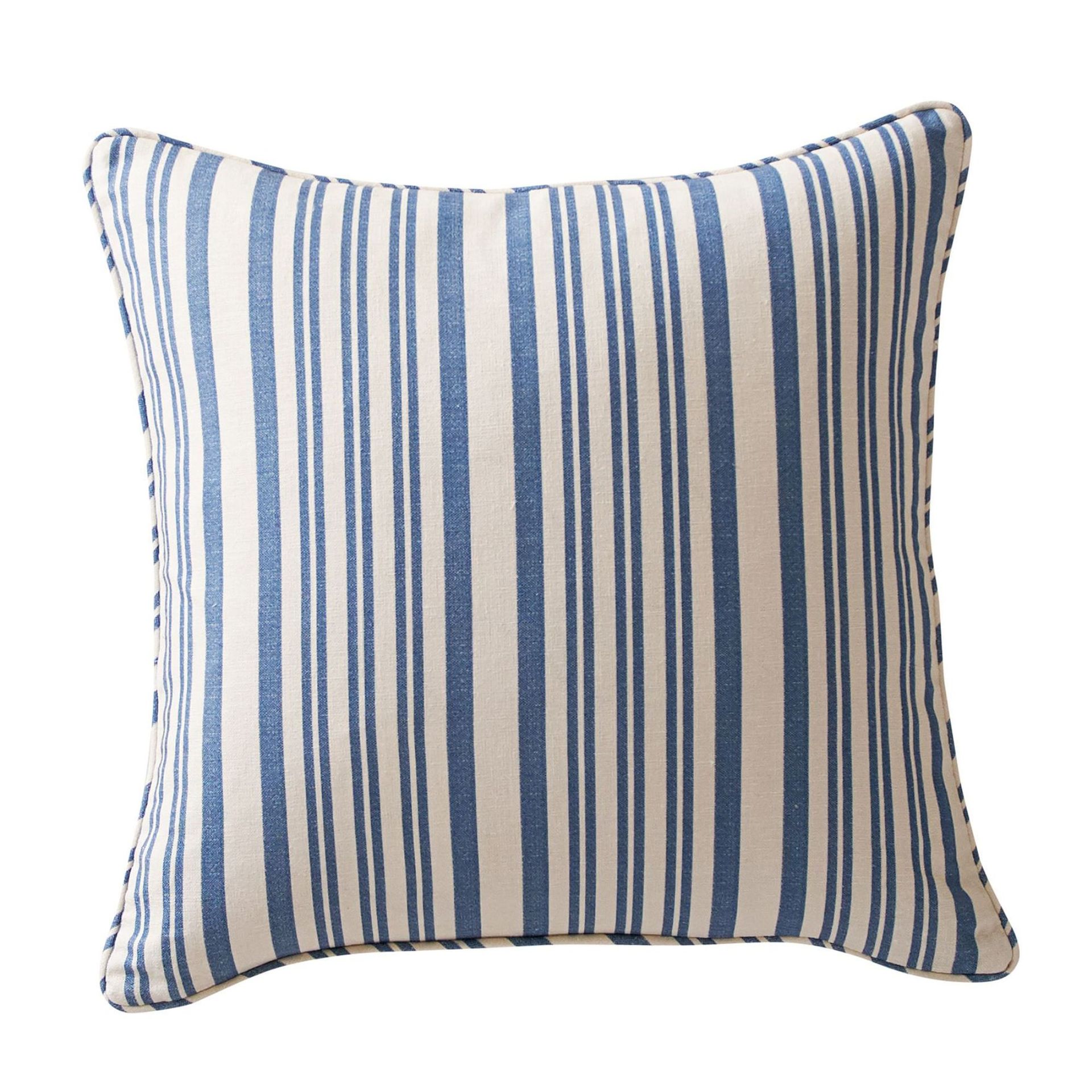 Antique Striped Printed Pillow Cover