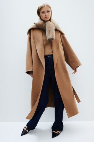 Handmade Wool-Blend Coat