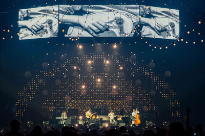 XL Video Supplies LED for Mumford &amp; Sons Tour